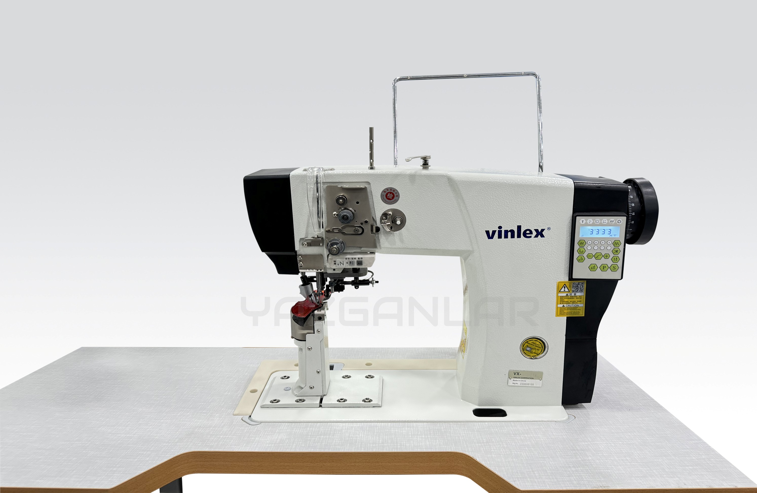 VINLEX VX-447-CRT Yeni Nesil Tek İğne Yandan Kesicili Saya Ayakkabı Dikiş Makinası